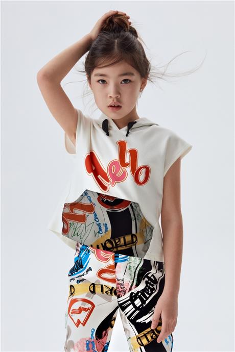 Lia Lea Kız Çocuk Beyaz T-Shirt