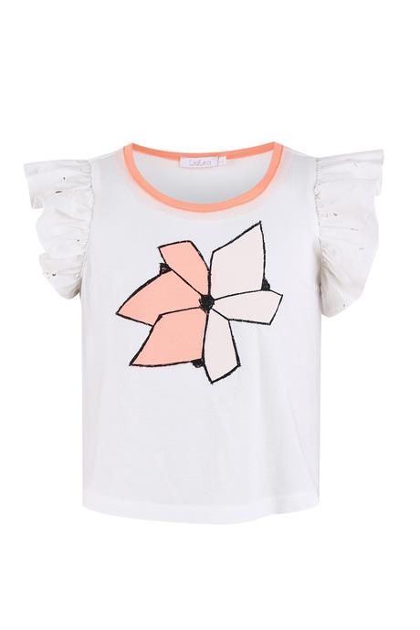 Lia Lea Kız Çocuk Beyaz T-Shirt