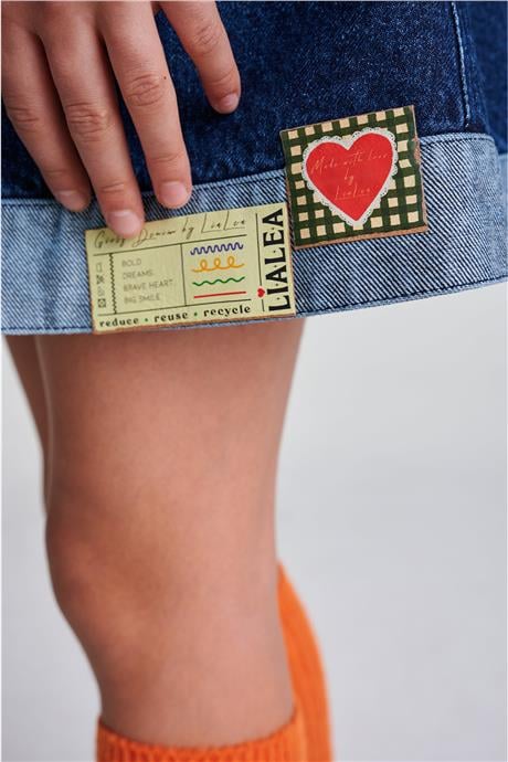 Lia Lea Kız Çocuk Denim EtekLia Lea Kız Çocuk Denim Etek