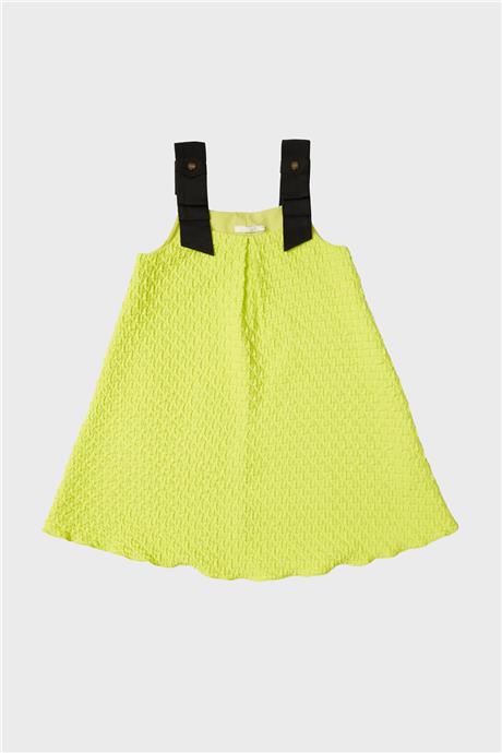 Lia Lea Kız Çocuk Lime Elbise