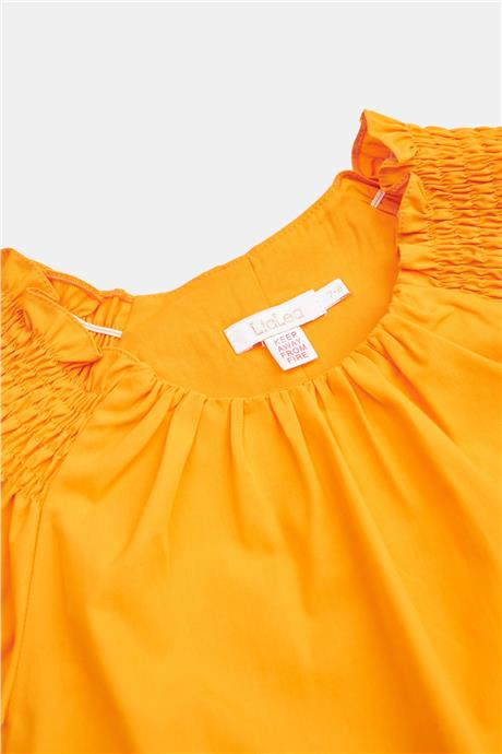 Lia Lea Kız Çocuk Oranj Bluz
