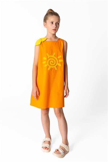 Lia Lea Girl Orange DressLia Lea Girl Orange Dress