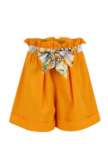 Lia Lea Kız Çocuk Oranj Şort