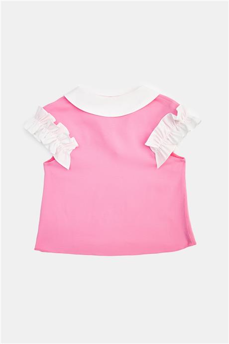 Lia Lea Kız Çocuk Pembe Bluz