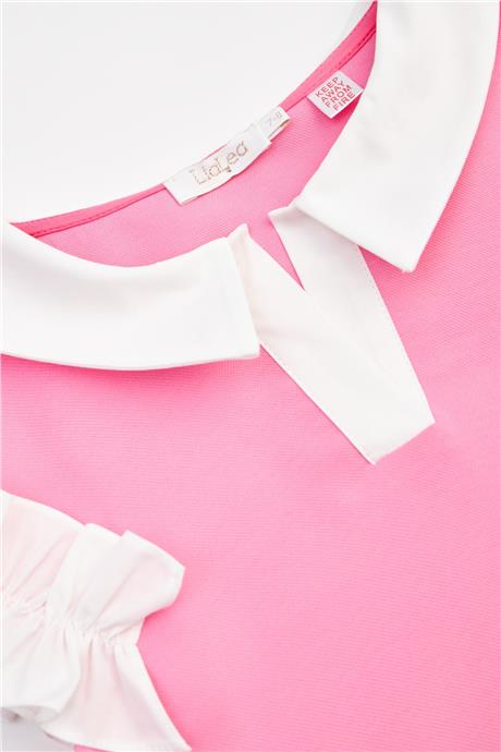 Lia Lea Kız Çocuk Pembe Bluz