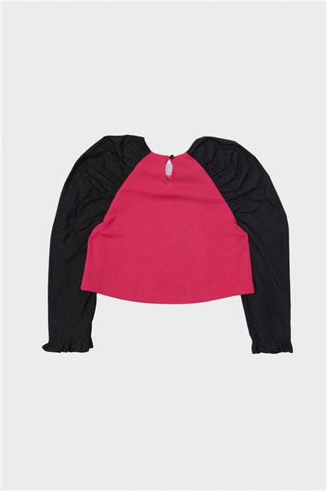 Lia Lea Kız Çocuk Pembe Bluz
