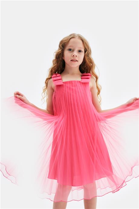 Lia Lea Kız Çocuk Pembe Elbise