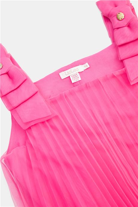 Lia Lea Kız Çocuk Pembe Elbise