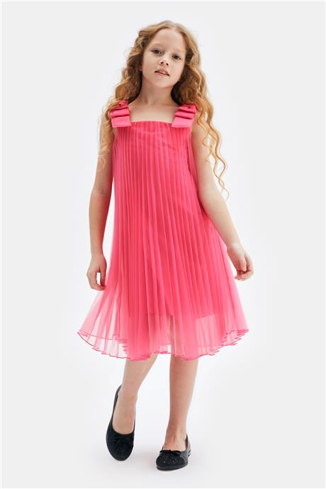 Lia Lea Kız Çocuk Pembe Elbise