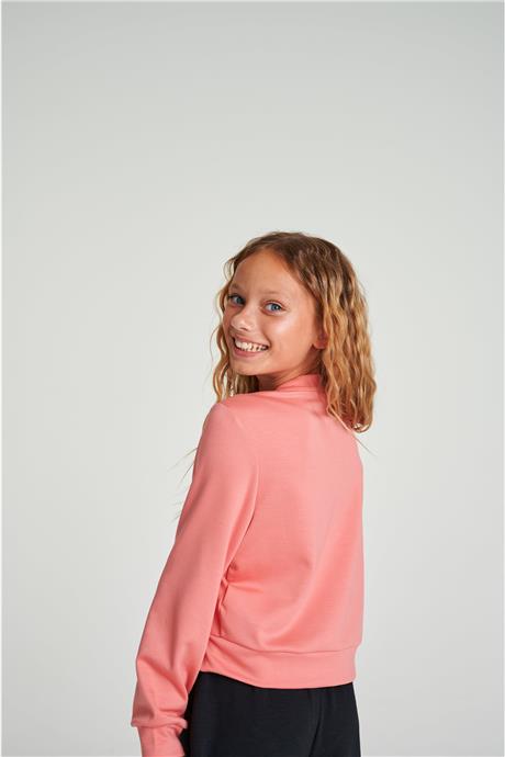 Lia Lea Kız Çocuk Pembe SweatshirtLia Lea Kız Çocuk Pembe Sweatshirt