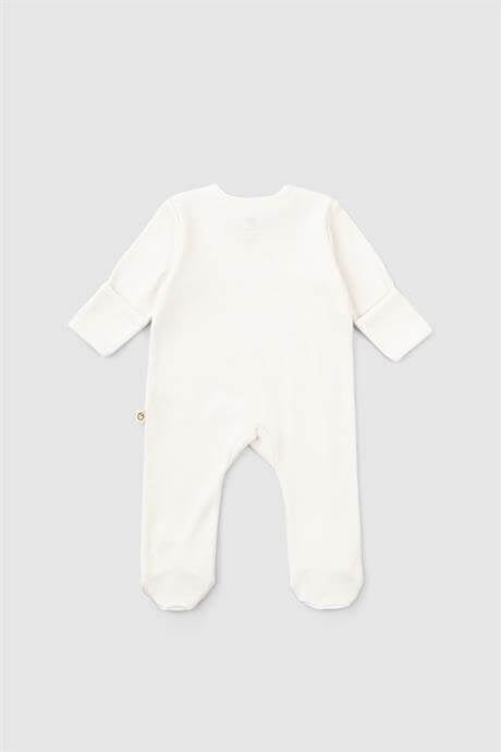 Little Gusto Unisex 2'li Patikli Organik Pamuk Yenidoğan Tulum SetiLittle Gusto Unisex 2'li Patikli Organik Pamuk Yenidoğan Tulum Seti