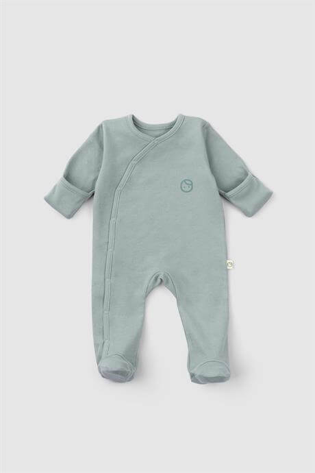 Little Gusto Unisex 3'lü Patikli Organik Pamuk Yenidoğan Tulum SetiLittle Gusto Unisex 3'lü Patikli Organik Pamuk Yenidoğan Tulum Seti