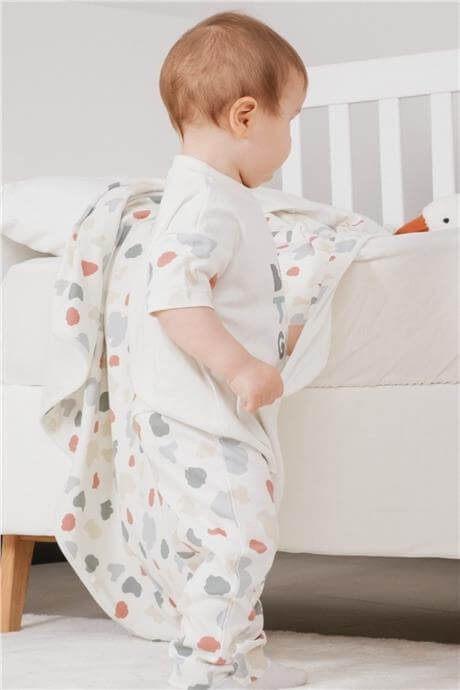 Little Gusto Unisex Desenli BattaniyeLittle Gusto Unisex Desenli Battaniye