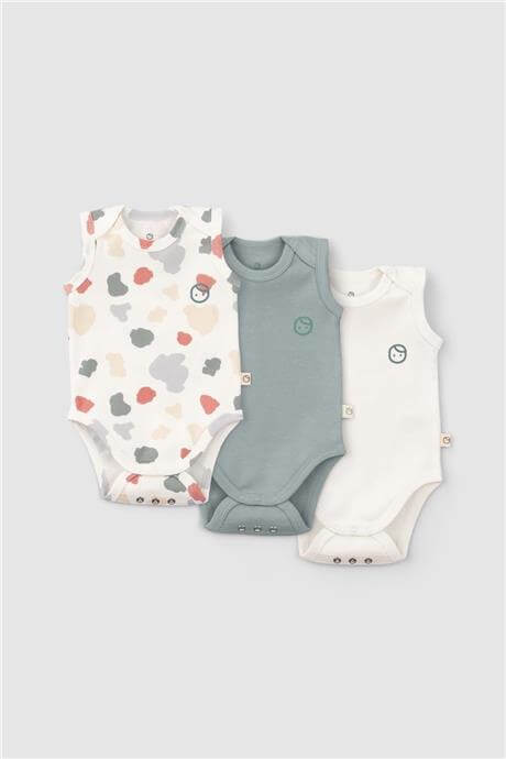 Little Gusto Unisex Desenli BodyLittle Gusto Unisex Desenli Body