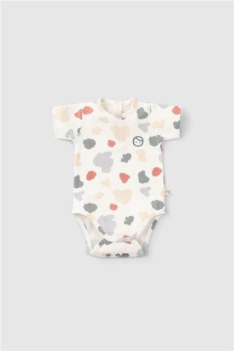 Little Gusto Unisex Desenli BodyLittle Gusto Unisex Desenli Body