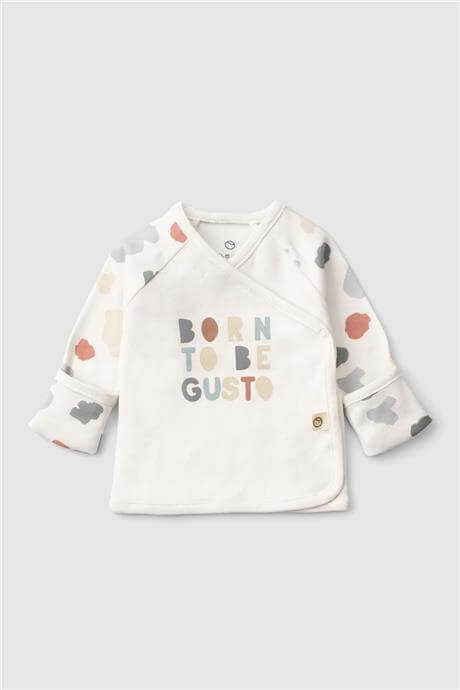 Little Gusto Unisex Desenli Hastane ÇıkışıLittle Gusto Unisex Desenli Hastane Çıkışı