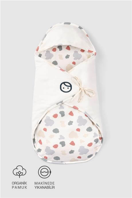 Little Gusto Unisex Desenli KundakLittle Gusto Unisex Desenli Kundak