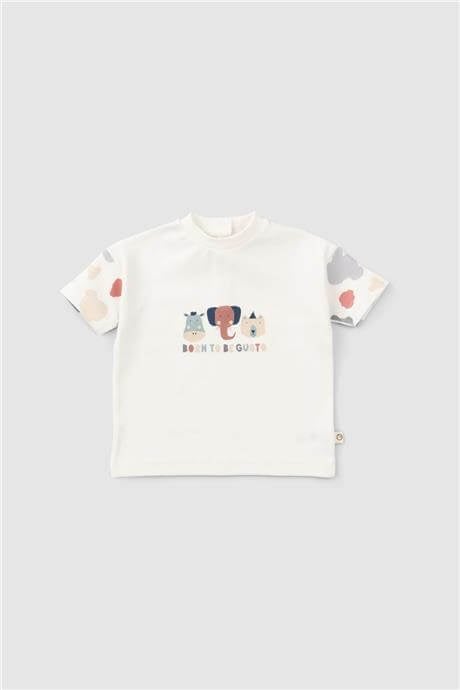Little Gusto Unisex Desenli Şort TakımLittle Gusto Unisex Desenli Şort Takım