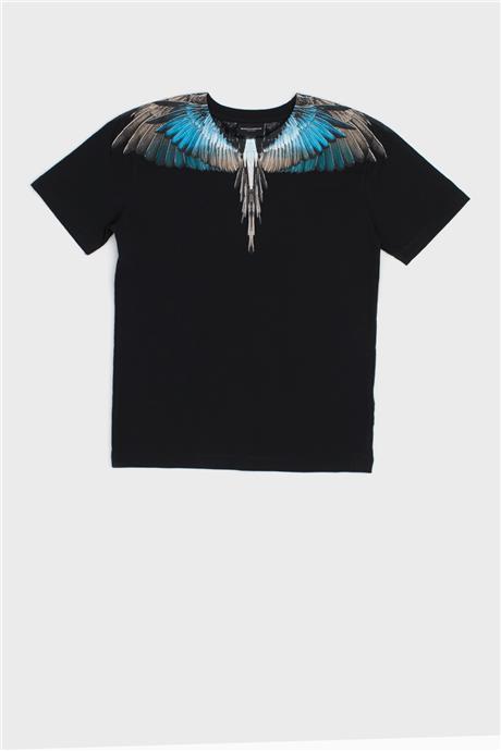 Marcelo Burlon Erkek Çocuk Siyah T-Shirt