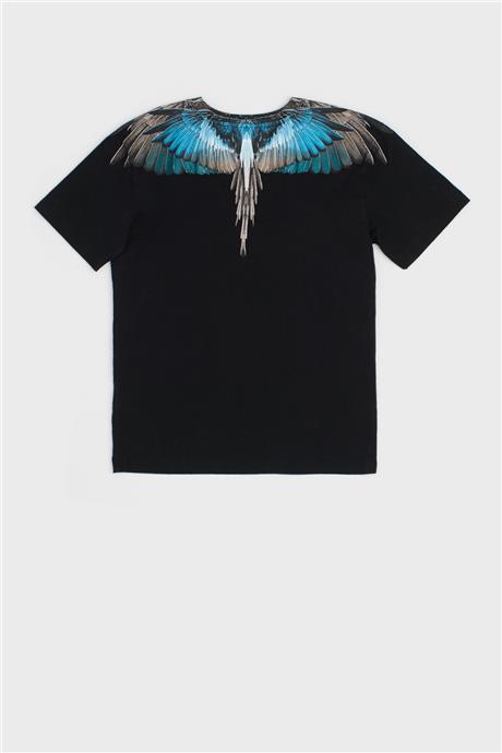 Marcelo Burlon Erkek Çocuk Siyah T-Shirt