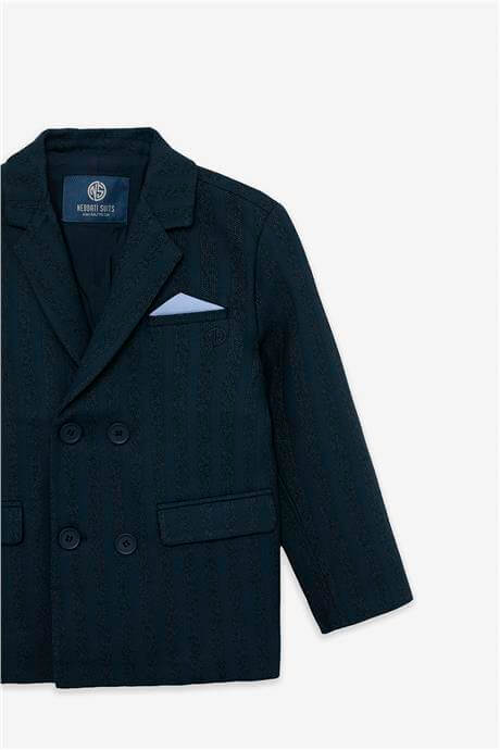 Nebbati Boy Navy Blue JacketNebbati Boy Navy Blue Jacket