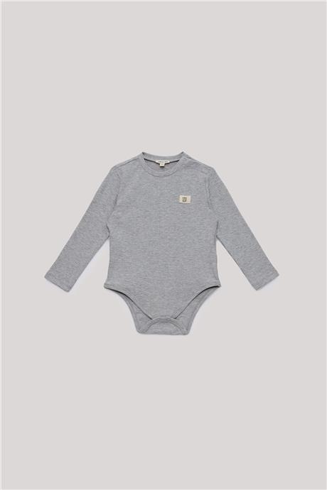 Nebbati Basic Erkek Bebek Gri Body