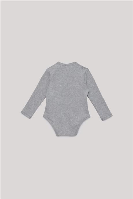 Nebbati Basic Erkek Bebek Gri Body