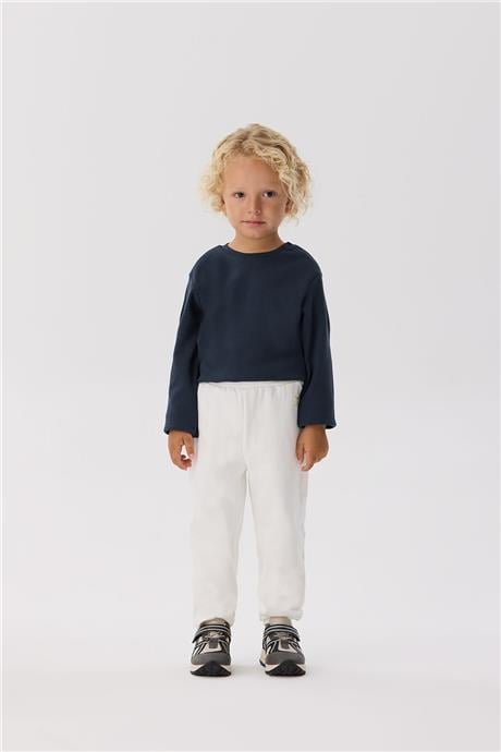 Nebbati Basic Erkek Bebek Lacivert T-Shirt