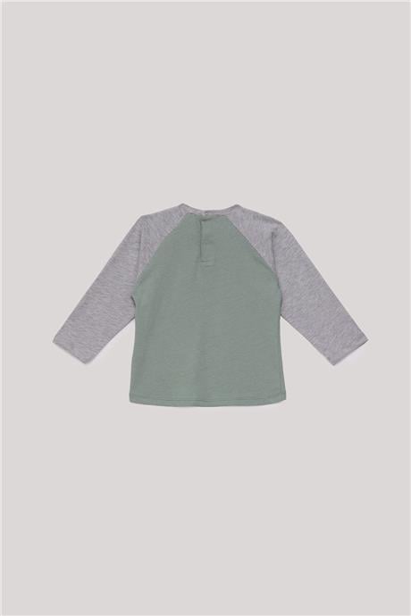 Nebbati Basic Erkek Bebek Renkli T-Shirt