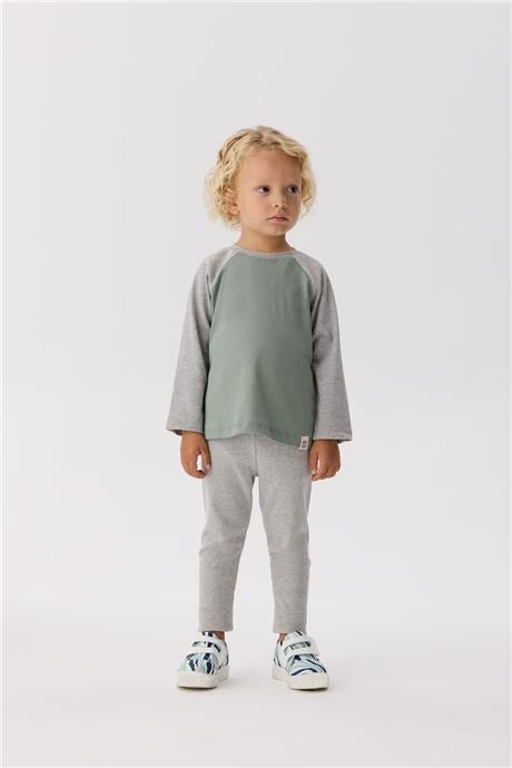Nebbati Basic Erkek Bebek Renkli T-Shirt