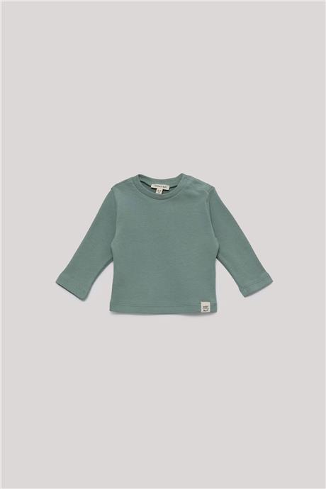 Nebbati Basic Erkek Bebek Yeşil T-Shirt
