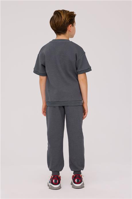 Nebbati Basic Erkek Çocuk Antrasit SweatshirtNebbati Basic Erkek Çocuk Antrasit Sweatshirt