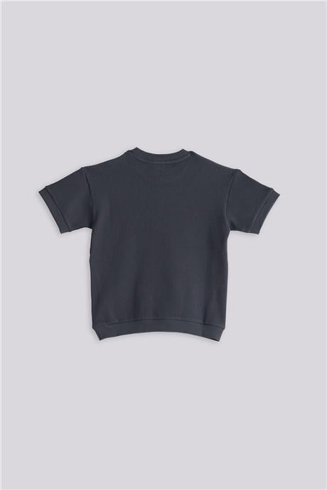 Nebbati Basic Erkek Çocuk Antrasit SweatshirtNebbati Basic Erkek Çocuk Antrasit Sweatshirt