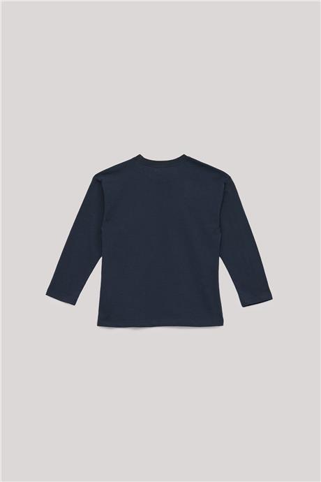 Nebbati Basic Erkek Çocuk Antrasit T-Shirt