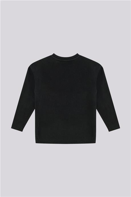 Nebbati Basic Erkek Çocuk Antrasit TshirtNebbati Basic Erkek Çocuk Antrasit Tshirt