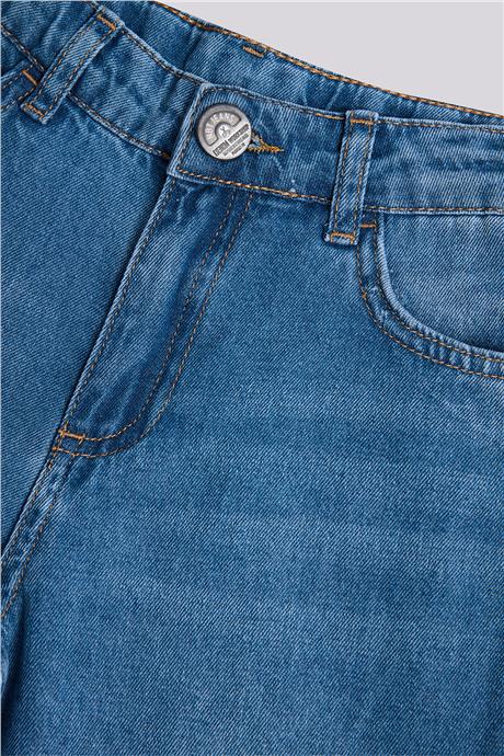 Nebbati Basic Erkek Çocuk Denim PantolonNebbati Basic Erkek Çocuk Denim Pantolon
