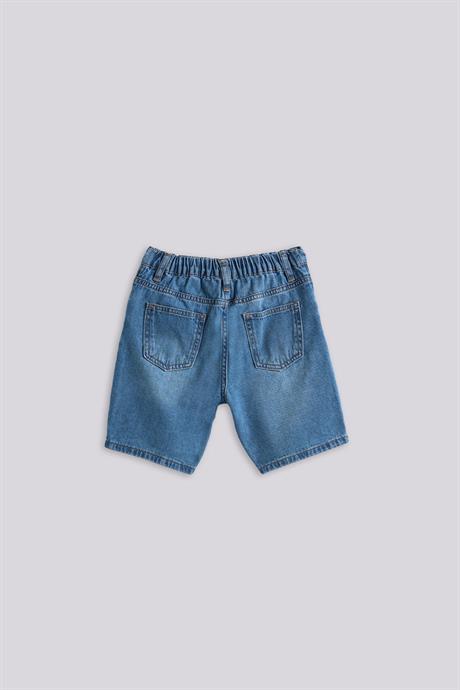 Nebbati Basic Erkek Çocuk Denim ŞortNebbati Basic Erkek Çocuk Denim Şort