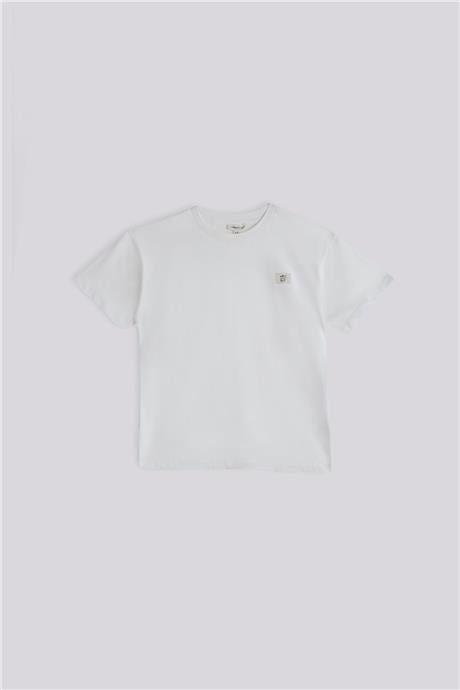 Nebbati Basic Erkek Çocuk Ekru TshirtNebbati Basic Erkek Çocuk Ekru Tshirt