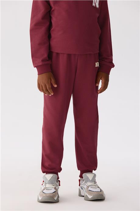 Nebbati Basic Erkek Çocuk Kırmızı Sweatshirt