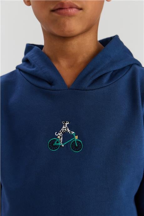 Nebbati Basic Erkek Çocuk Lacivert SweatshirtNebbati Basic Erkek Çocuk Lacivert Sweatshirt
