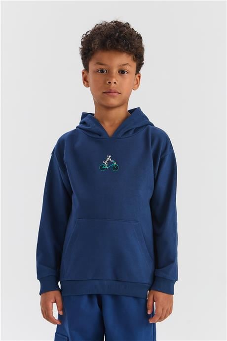 Nebbati Basic Erkek Çocuk Lacivert SweatshirtNebbati Basic Erkek Çocuk Lacivert Sweatshirt