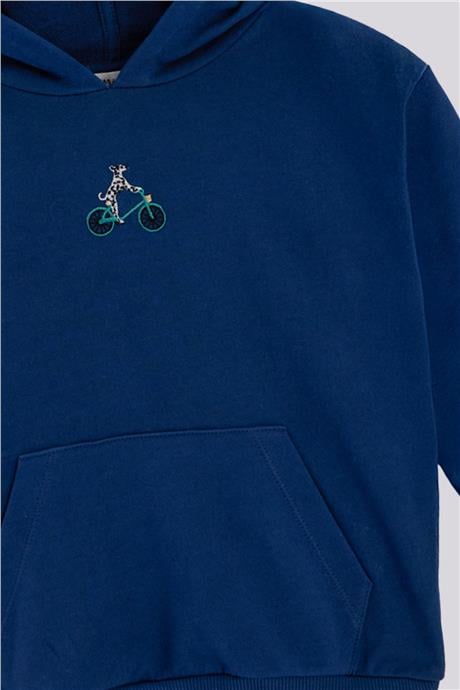 Nebbati Basic Erkek Çocuk Lacivert SweatshirtNebbati Basic Erkek Çocuk Lacivert Sweatshirt