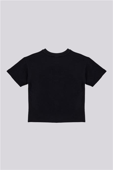 Nebbati Basic Erkek Çocuk Siyah TshirtNebbati Basic Erkek Çocuk Siyah Tshirt