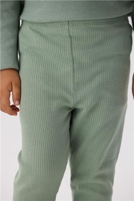 Nebbati Basic Kız Bebek Yeşil Tayt