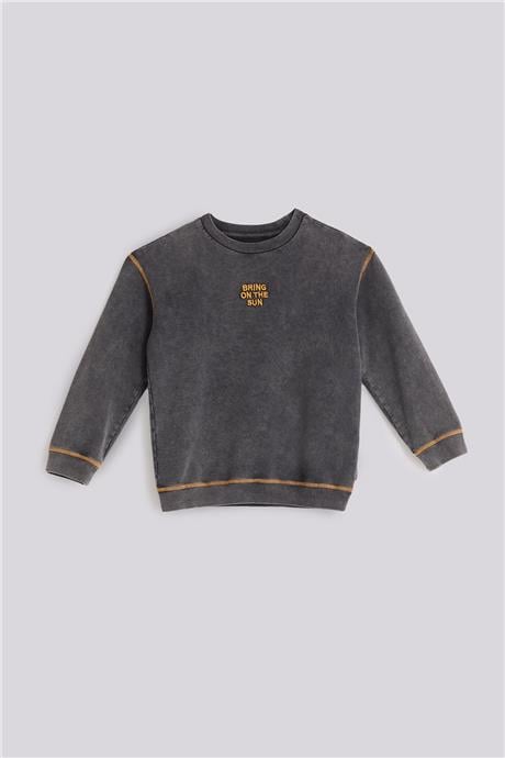 Nebbati Erkek Çocuk Antrasit SweatshirtNebbati Erkek Çocuk Antrasit Sweatshirt