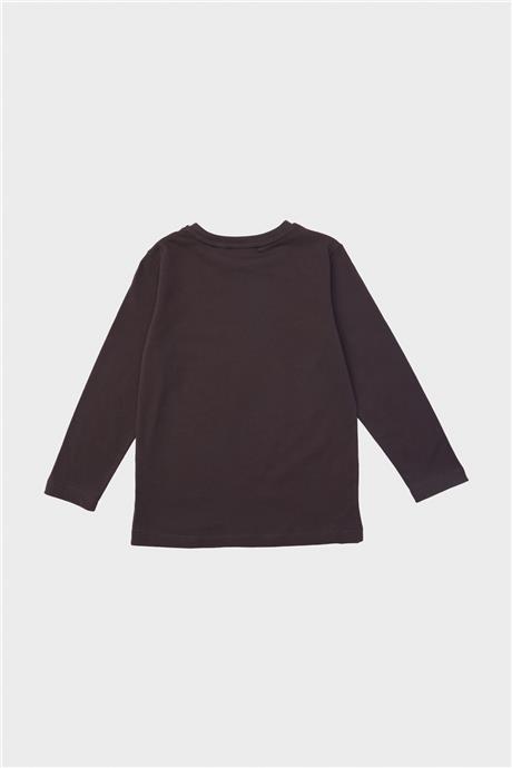 Nebbati Erkek Çocuk Antrasit T-Shirt