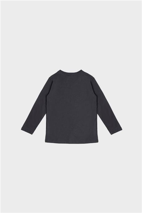 Nebbati Erkek Çocuk Antrasit T-Shirt