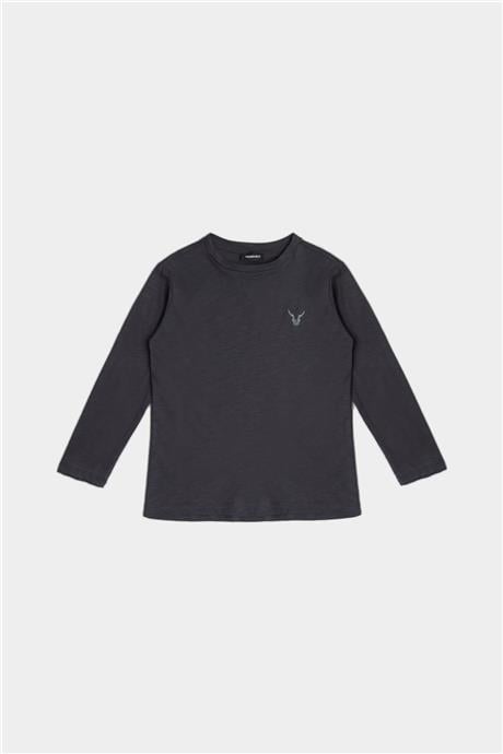 Nebbati Erkek Çocuk Antrasit T-Shirt
