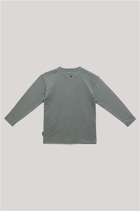 Nebbati Erkek Çocuk Bej T-Shirt