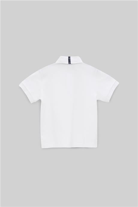 Nebbati Erkek Çocuk Beyaz T-Shirt